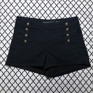 Hot Topic (LOVEsick) High Waisted Black Shorts <3
